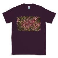 Plum Camouflage Pink Leopard Background Classic Tee - Jasminsmagicworld