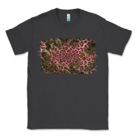 Smoke Camouflage Pink Leopard Background Classic Tee - Jasminsmagicworld