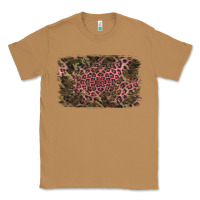 Toasted Coconut Camouflage Pink Leopard Background Classic Tee - Jasminsmagicworld