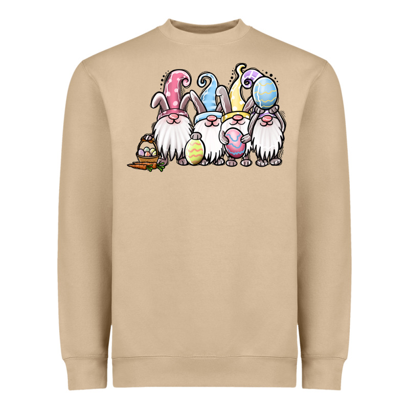 Easter Bunny Gnomes Heavyweight Sweatshirt by Jasminsmagicworld | Teevron