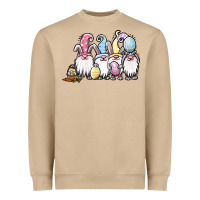 Mushroom easter bunny gnomes Heavyweight Sweatshirt - Jasminsmagicworld