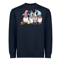 Navy easter bunny gnomes Heavyweight Sweatshirt - Jasminsmagicworld