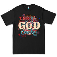 Black This is god country 4th of july Premium Tee - CowGirlArtShop