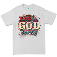 Dove Grey This is god country 4th of july Premium Tee - CowGirlArtShop