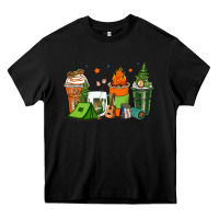 Black camping coffee cups Heavy Core Tee - Zillion Design Studio