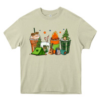 Mossy camping coffee cups Heavy Core Tee - Zillion Design Studio