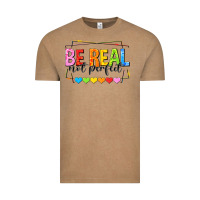 Vintage Coffee be real not perfect Vintage Tee - NancyCooperArtShop