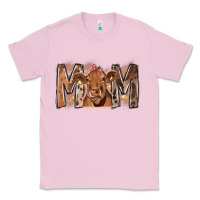 Bubblegum Pink Rodeo Mom Cow Classic Tee - CowhideDigitalArt