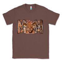 Chestnut Rodeo Mom Cow Classic Tee - CowhideDigitalArt