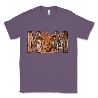 Lavender Rodeo Mom Cow Classic Tee - CowhideDigitalArt
