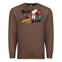 Chestnut best teacher ever Premium Sweatshirt - NancyCooperArtShop