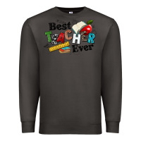 Smoke best teacher ever Premium Sweatshirt - NancyCooperArtShop