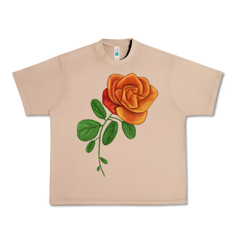 Burst Of Joy Rose Urban Heavy Tee by LillyAllenDesigns | Teevron