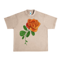French Oak Burst Of Joy Rose Urban Heavy Tee - LillyAllenDesigns