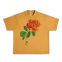 Peanut Butter Burst Of Joy Rose Urban Heavy Tee - LillyAllenDesigns