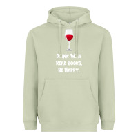 Matcha drink wine, read books, be happy Heavyweight Hoodie - Bettercallsaul