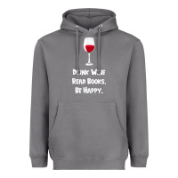 Storm drink wine, read books, be happy Heavyweight Hoodie - Bettercallsaul