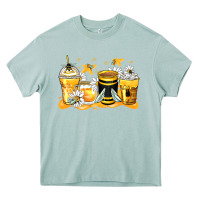 Arona bumble bee coffee cups Heavy Core Tee - Zillion Design Studio