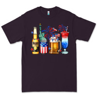 Plum 4th of July American drinks Premium Tee - Neo Western