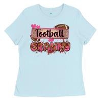 Football Granny With Leopard Ladies Tee | Teevron
