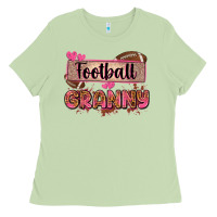Matcha football granny with leopard Ladies Tee - Zillion Design Studio