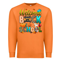 Carrot welcome back to school fall Premium Sweatshirt - texasbilliewilder
