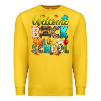 Lemon welcome back to school fall Premium Sweatshirt - texasbilliewilder