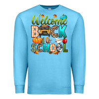 Ocean Blue welcome back to school fall Premium Sweatshirt - texasbilliewilder