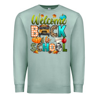 Seafoam welcome back to school fall Premium Sweatshirt - texasbilliewilder