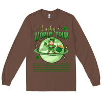 Chestnut lucky world tour st. patrick's day Long Sleeve Tee - MaliasSmallBusiness