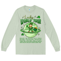 Matcha lucky world tour st. patrick's day Long Sleeve Tee - MaliasSmallBusiness