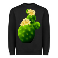 Black texas cactus Heavyweight Sweatshirt - LillyAllenDesigns