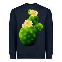 Navy texas cactus Heavyweight Sweatshirt - LillyAllenDesigns