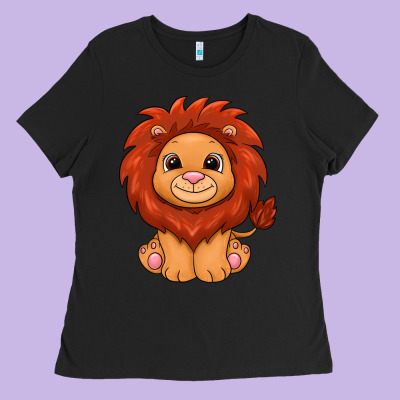Lion Ladies Tee Designed By Texasbilliewilder