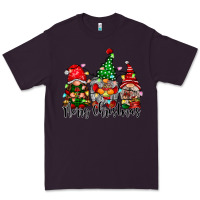 Plum merry christmas gnomes Premium Tee - CowhideDigitalArt