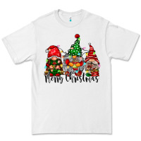 White merry christmas gnomes Premium Tee - CowhideDigitalArt