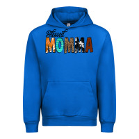 Cobalt Blessed Momma Urban Hoodie - CowCowDesign