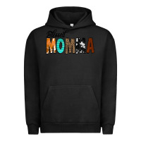Pigment Black Blessed Momma Urban Hoodie - CowCowDesign