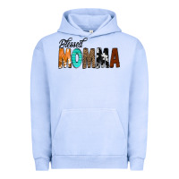 Pigment Grape Ice Blessed Momma Urban Hoodie - CowCowDesign