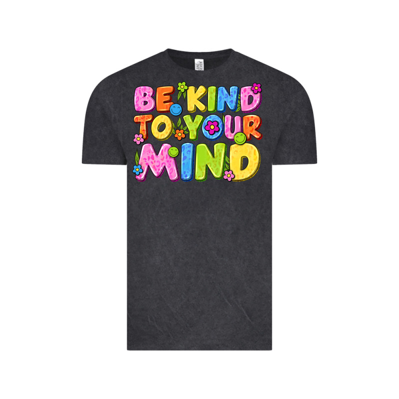 Be Kind To Your Mind Vintage Tee by NancyCooperArtShop | Teevron