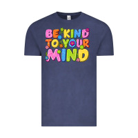 Vintage Denim be kind to your mind Vintage Tee - NancyCooperArtShop