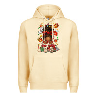 Pina Colada one merry nurse afro messy bun Premium Hoodie - texasbilliewilder
