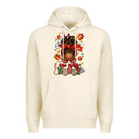 Tofu one merry nurse afro messy bun Premium Hoodie - texasbilliewilder