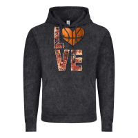 Vintage Black basketball love Vintage Hoodie - JahusDesignShop