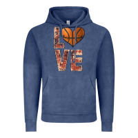 Basketball Love Vintage Hoodie | Teevron