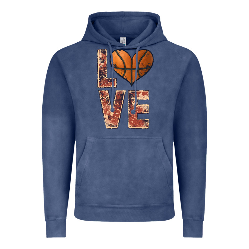 Basketball Love Vintage Hoodie by JahusDesignShop | Teevron
