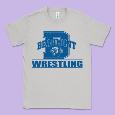 Beaumont Wrestling Classic Tee Designed By Jasminsmagicworld