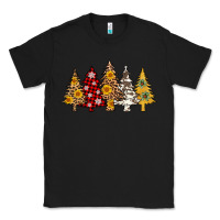 Black leopard christmas trees Classic Tee - AdoDesignShop