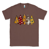 Chestnut leopard christmas trees Classic Tee - AdoDesignShop