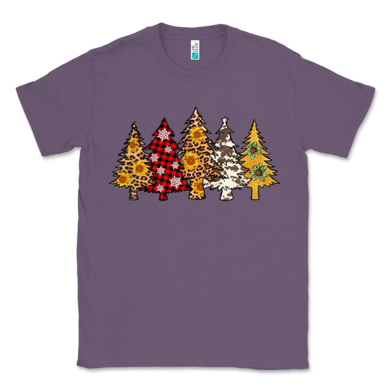 Leopard Christmas Trees Classic Tee by AdoDesignShop | Teevron